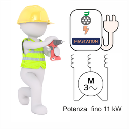 Posa in Opera WallBox Trifase <=11 KW ( escluso Wallbox)